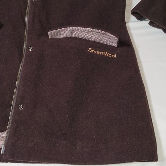 Smartwool Women's Wool Chocolate Banff Jacket - Picture 10 of 12